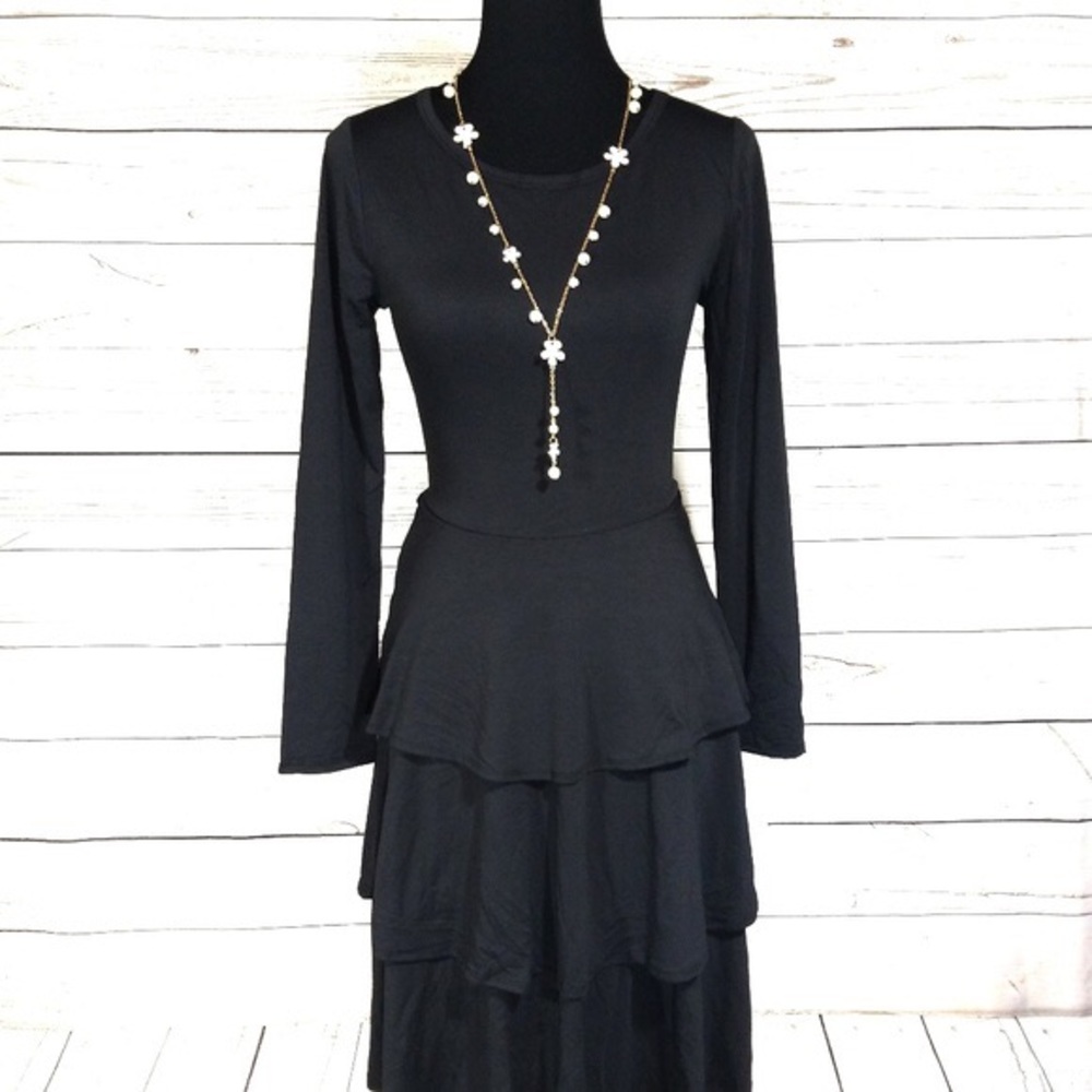 Lularoe Georgia dress size L black